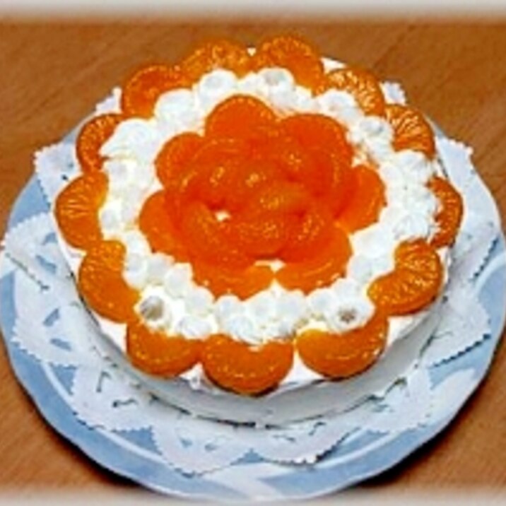 みかんの缶詰だけで簡単デコレーションケーキ レシピ 作り方 By たおこ210 楽天レシピ みかんの缶詰だけで簡単デコレーションケーキ レシピ 作り方 By たおこ210 楽天レシピ